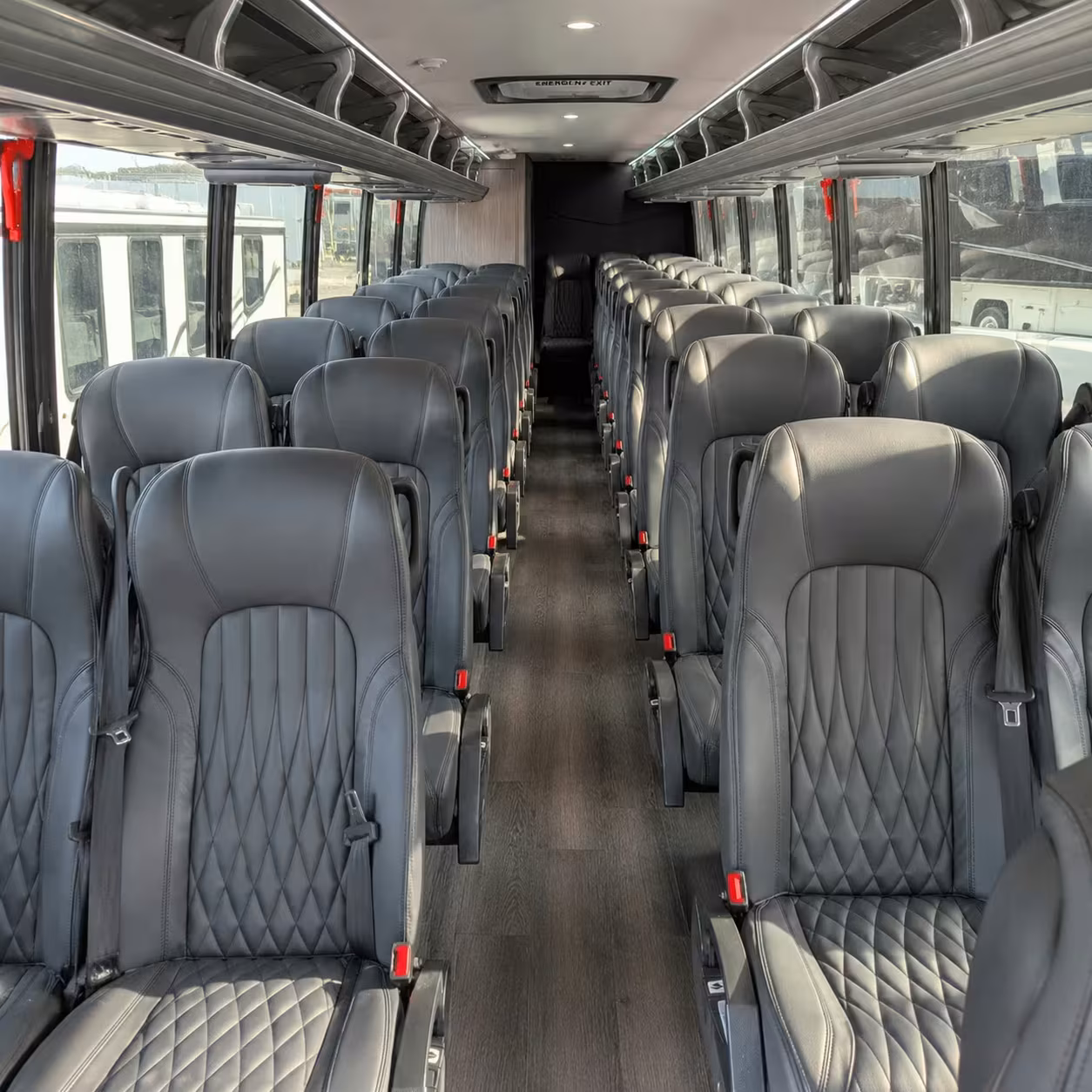 30 passenger minibus interior