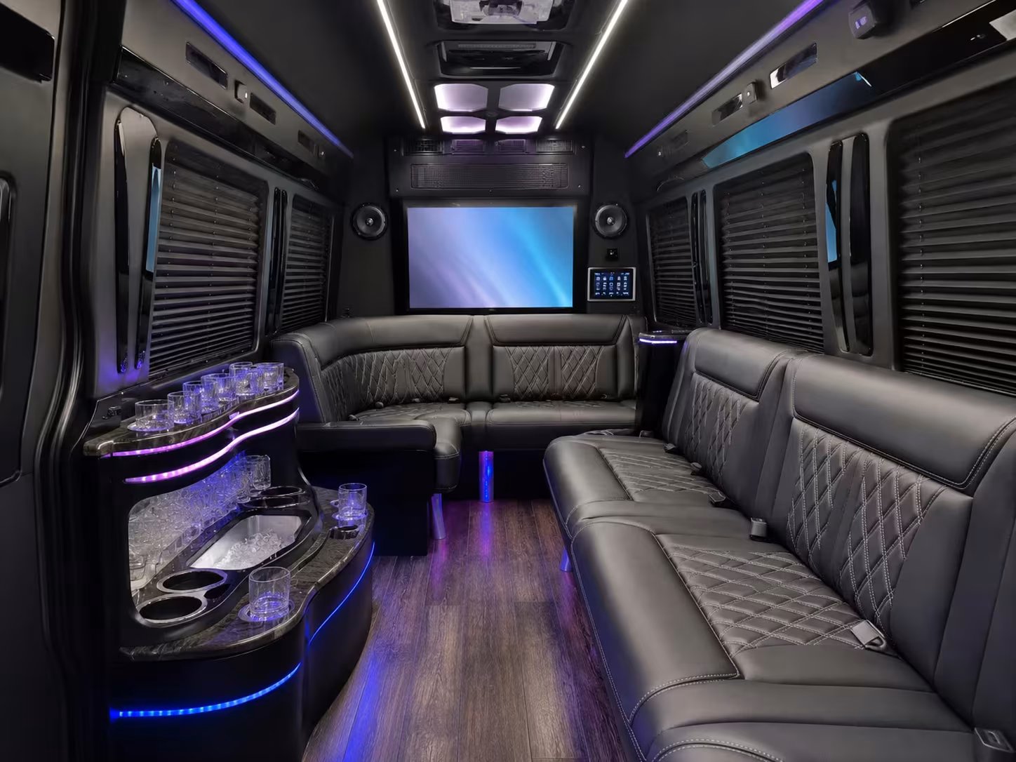 bus rental options for reno trips
